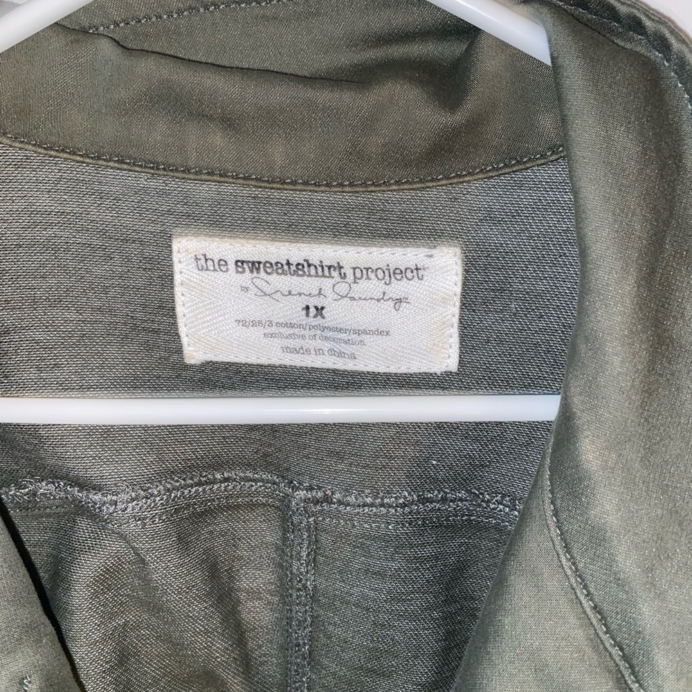 Olive green jacket - Picture 2 of 2